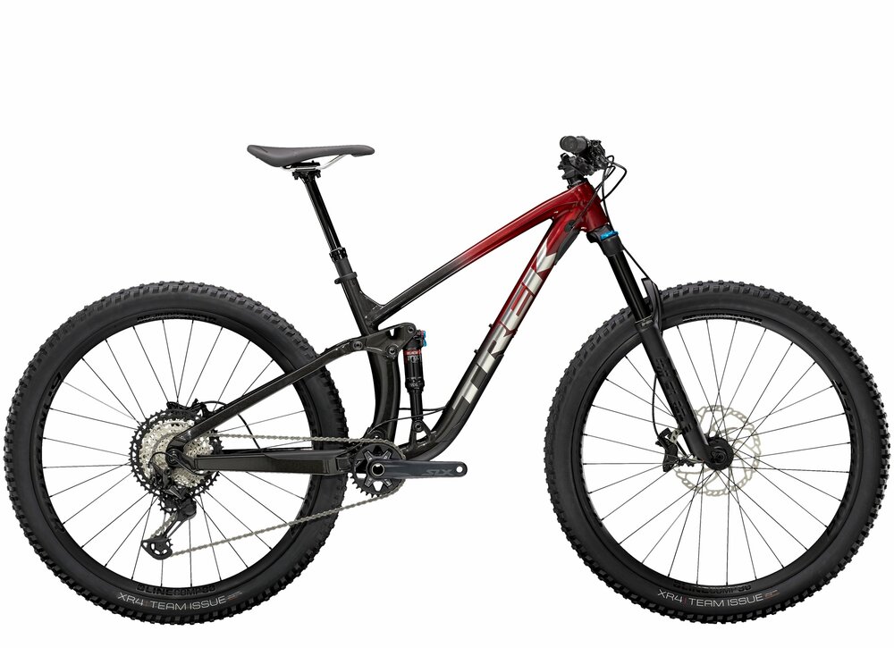 Trek Fuel EX 8 XT ML 29 Rage Red to Dnister Black Fade