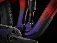 Trek Top Fuel 9.8 XT ML Marigold to Red to Purple Abyss